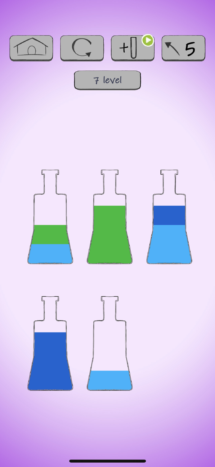 Sort Color Water puzzle game