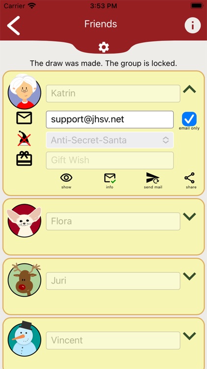 Secret Santa - Wichtel App screenshot-8