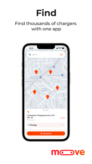 Moove charge Screenshot