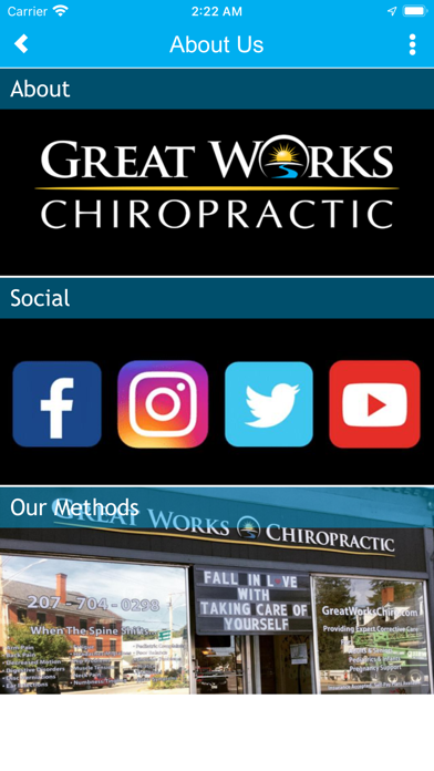 Great Works Chiropractic Screenshot
