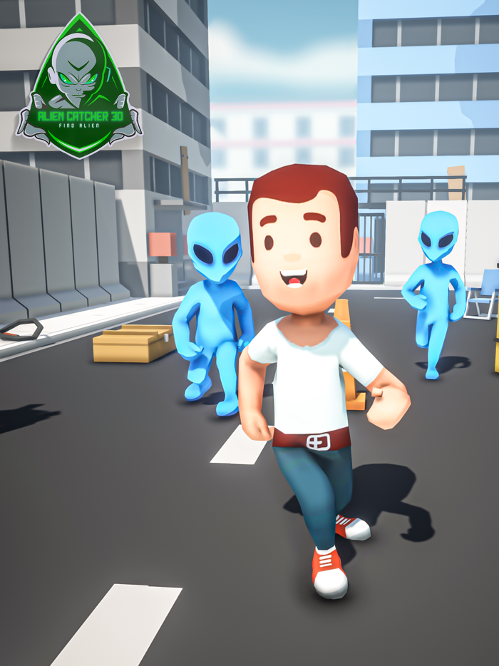 Alien Catcher 3D  Find Alien