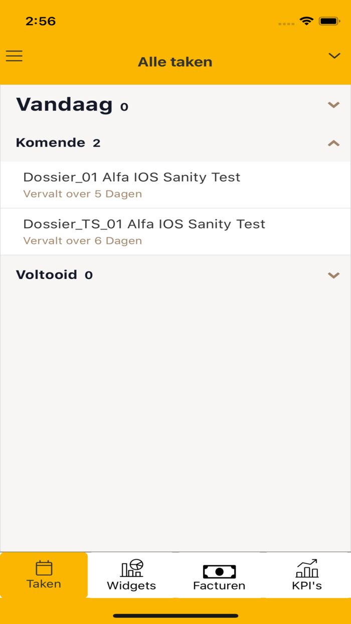 Alfa Management Paneel