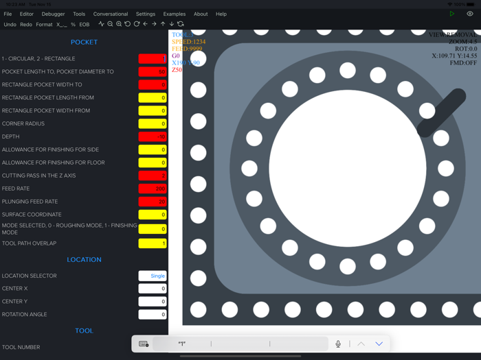 Macro Simulator CNC Conv