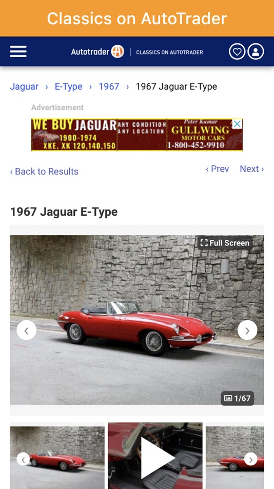 #2. Classics on Autotrader (iOS) By: Autotrader.com, Inc