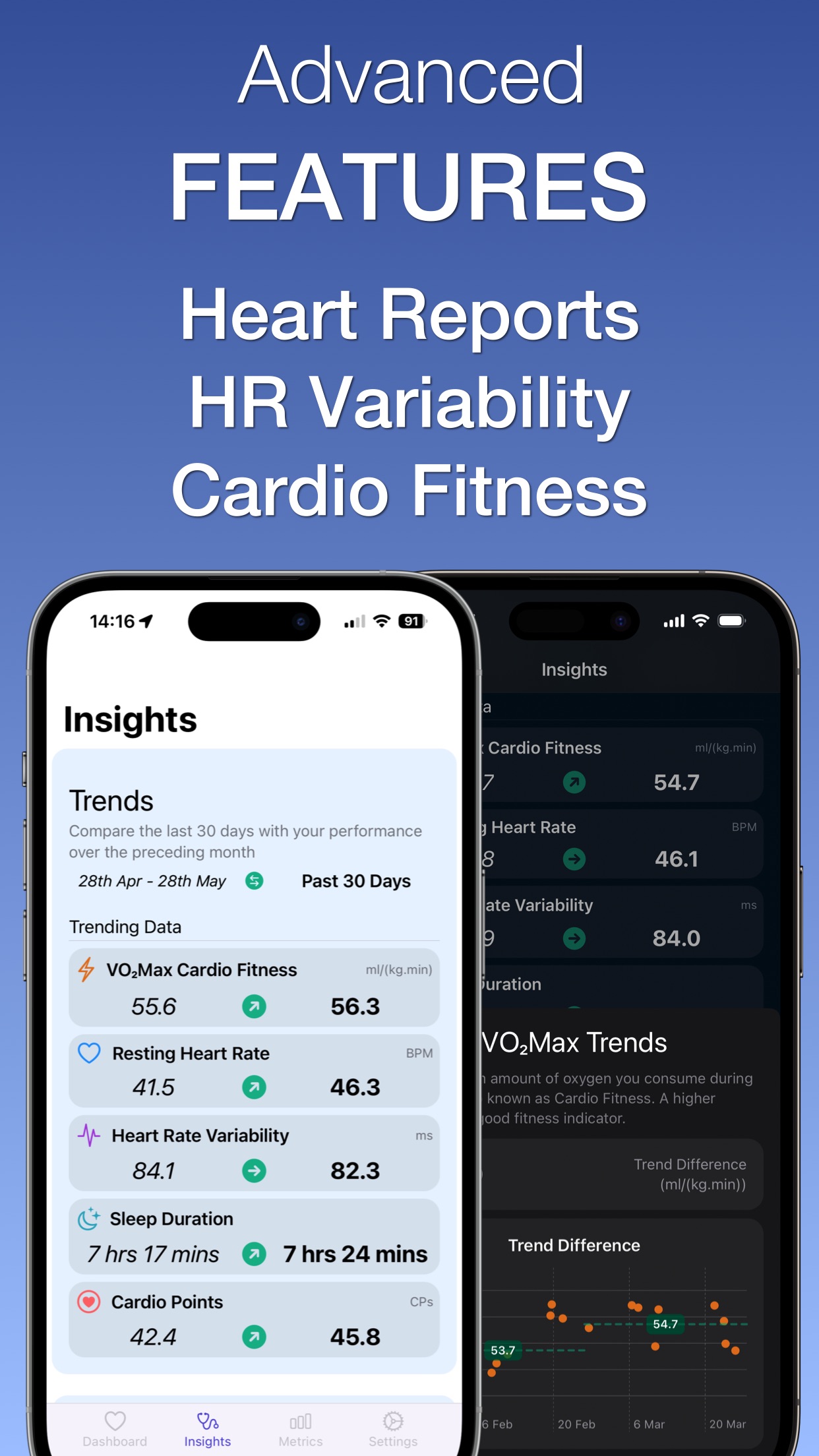 Screenshot do app Heart Analyzer: Pulse Tracker