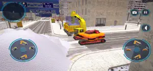 Grand Snow Rescue Excavator screenshot #3 for iPhone