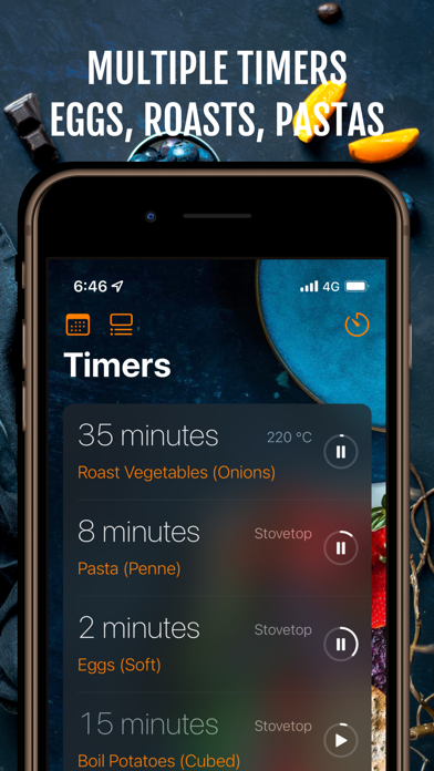 Recipe Timer by Zafapp Screenshot