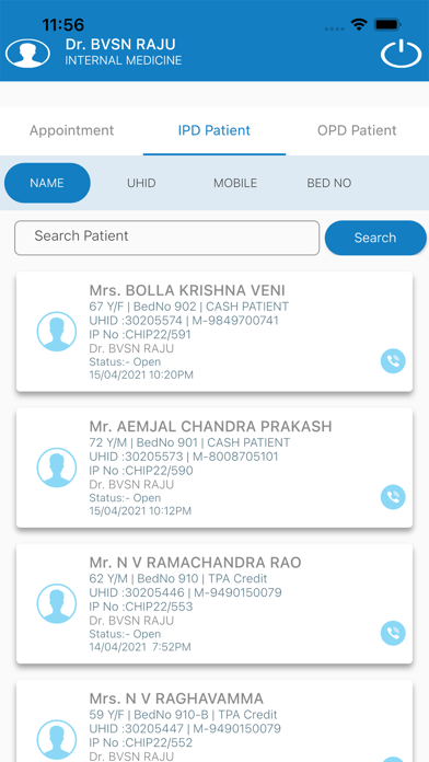 NHM Doctor App Screenshot