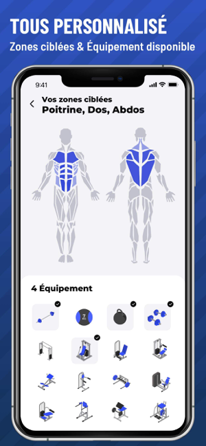 ‎Gym: Exercice Musculation Capture d'écran