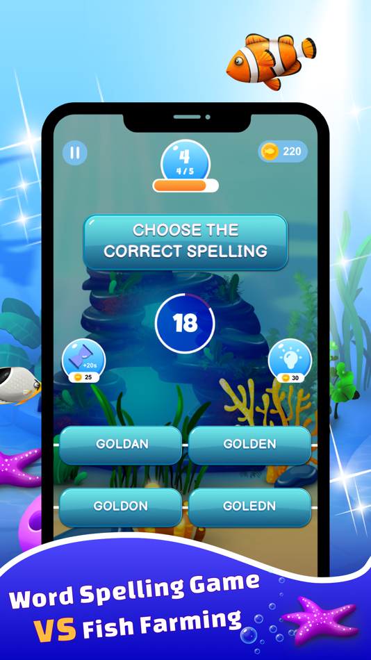 Word Spelling Fish - Aquarium - 1.0.0 - (iOS)