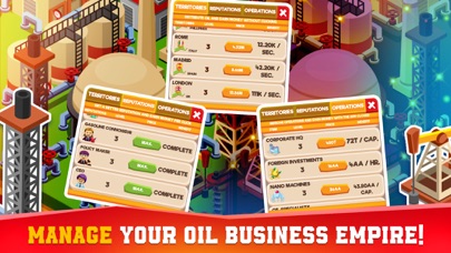 Oil Tycoon: Idle Empire Games Screenshot