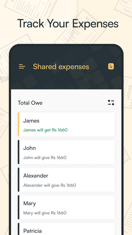 Shared Expense | Bills Split - 1.1 - (iOS)
