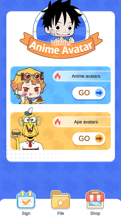 Vlinder Anime Avatar Maker Screenshot