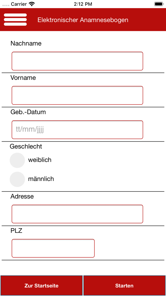 #3. Gesundheitsfragebogen (iOS) 由: Oesterreichisches Rotes Kreuz Landesverband Vorarlberg