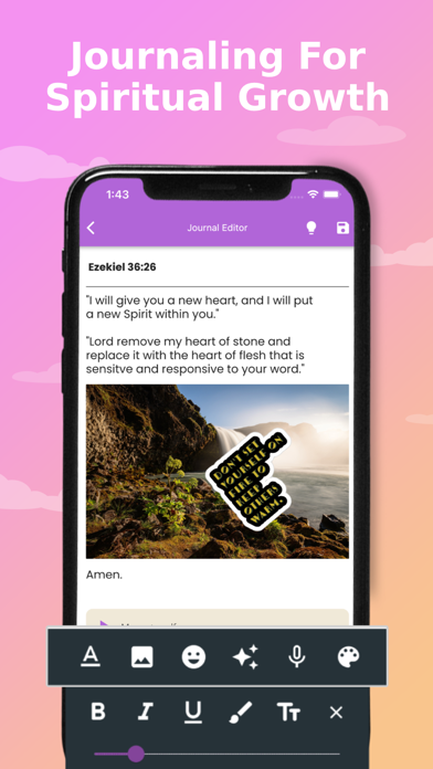 Bible Meditation -Pray & Study Screenshot