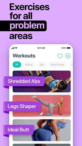 Game screenshot HitFit: At Home Workout Plans apk