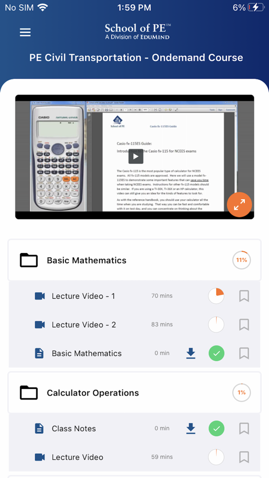 #3. School of PE Study Hub (iOS) De: EduMind Inc