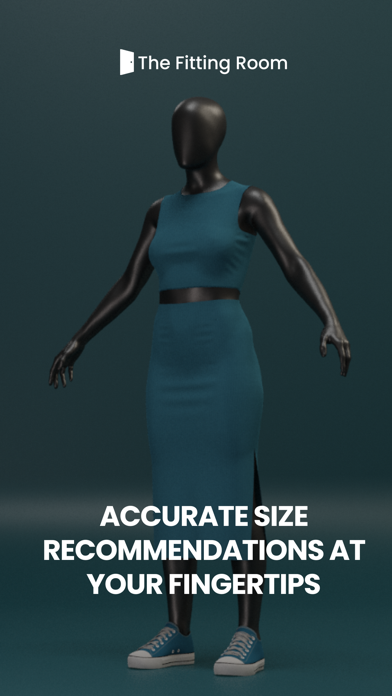 The Fitting Room: 3D body scan Screenshot