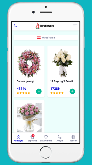 Turkflowers-Uluslararası Çiçek Screenshot