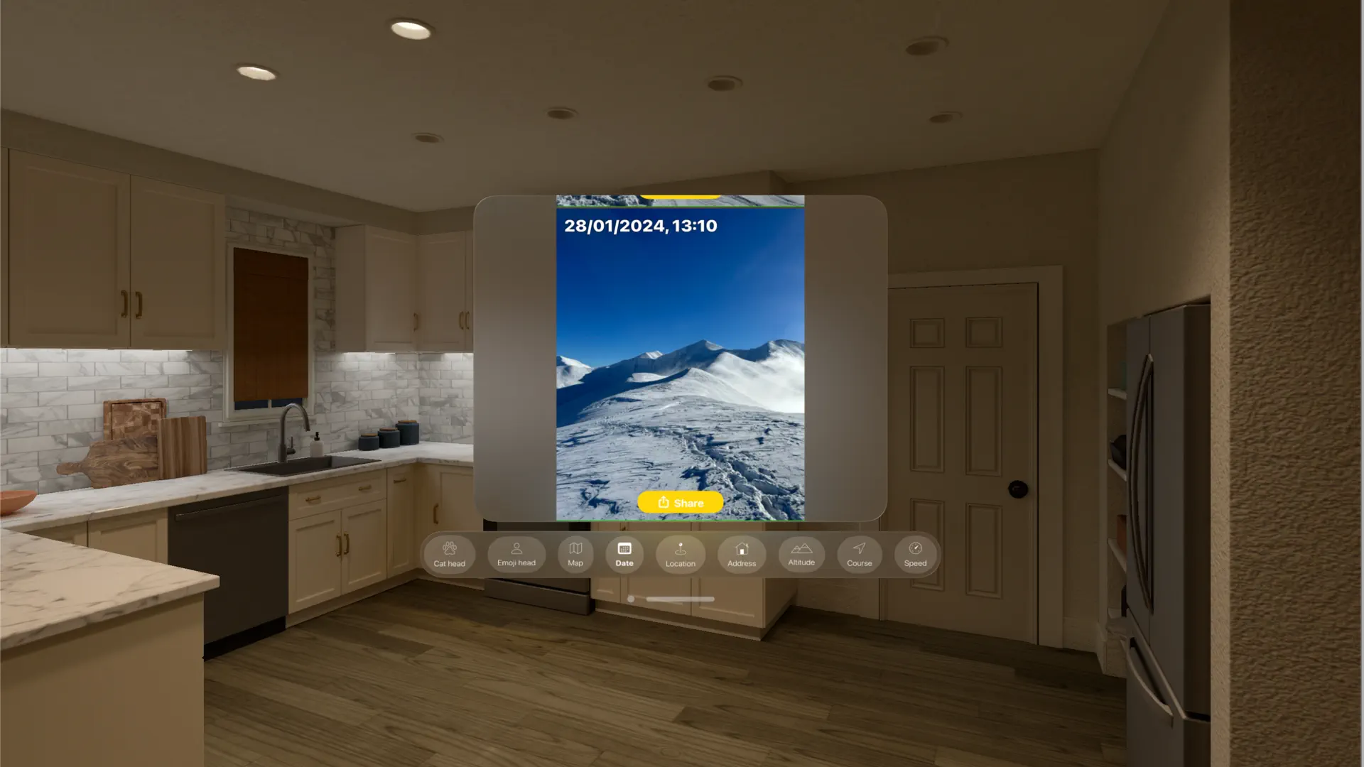 Overlay photos: map text emoji screenshot