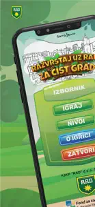 Razvrstaj uz RAD za cist grad screenshot #1 for iPhone