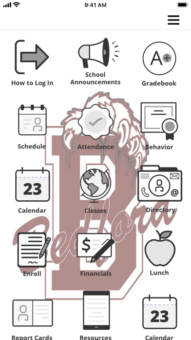 The Bedford School App Screenshot