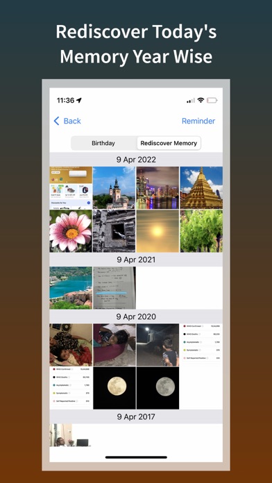 Birthday Reminder Daily No Ad Screenshot