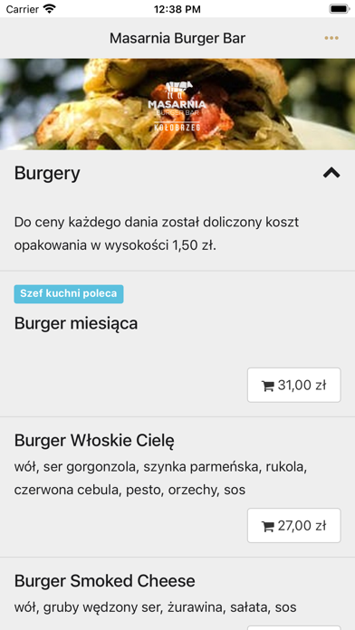 Masarnia Burger Bar Screenshot