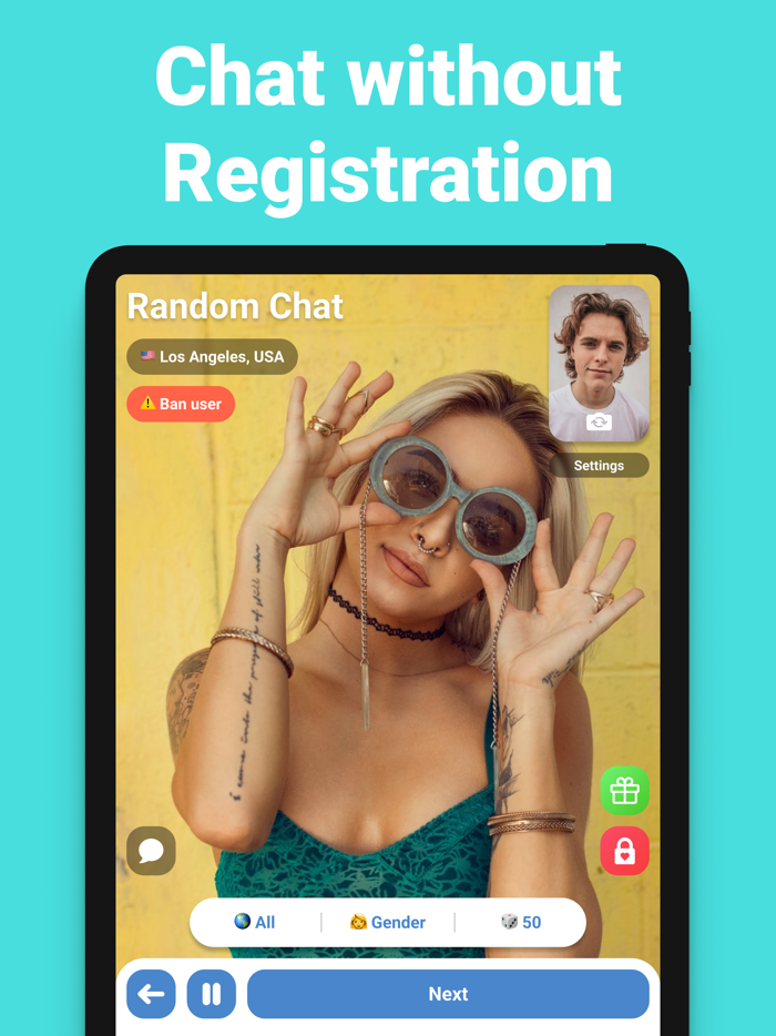 Random Chat Video Live Mini TV