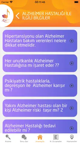 Game screenshot Alzheimerın Sesi apk
