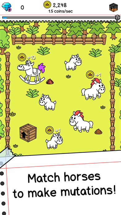 Horse Evolution: Mutant Ponies Screenshot