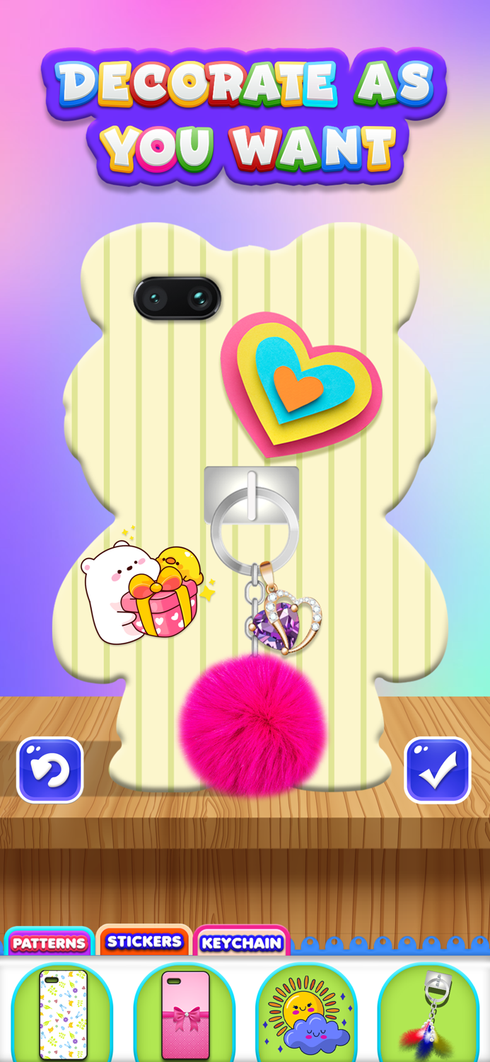 Pop it DIY Phone Case Games