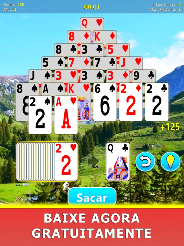 Paciência Pirâmide Deluxe 2 versão móvel andróide iOS apk baixar  gratuitamente-TapTap