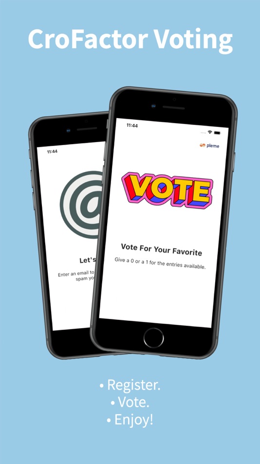 #1. CroFactor Voting (iOS) 由: Pleme PTY LTD.