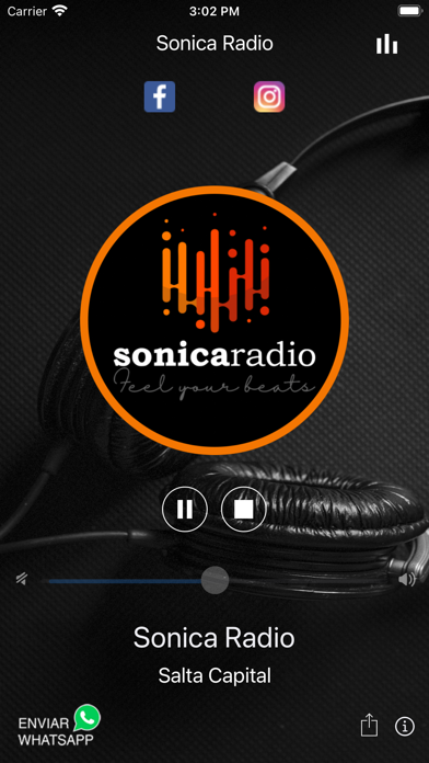 Sonica Radio Screenshot