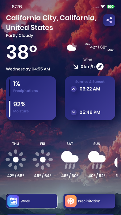 Weather - Daily Forecast App Screenshot