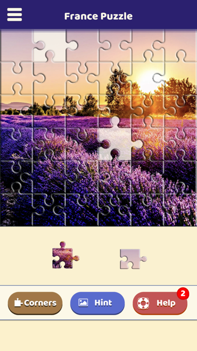 France Jigsaw Puzzle Screenshot