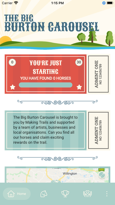 The Big Burton Carousel Trail Screenshot