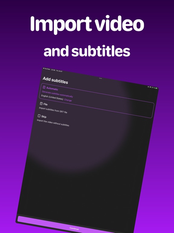Screenshot #6 pour SubtitlerKit – video subtitles