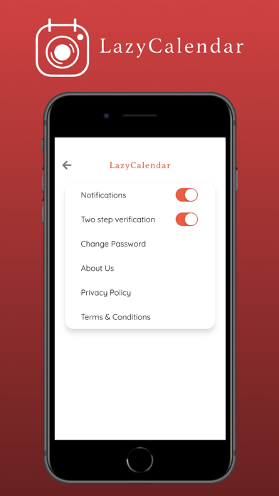 Lazy Calendar Screenshot 2 of 4