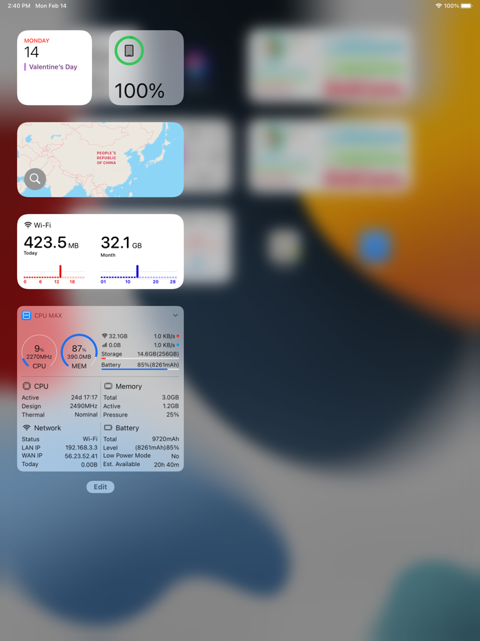 CPU Max x mobile Spin Wheel
