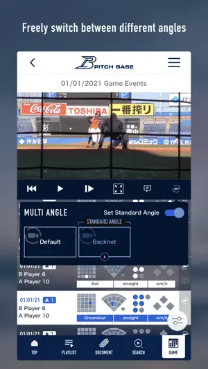 PitchBase for iPhone screenshot 4