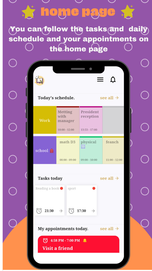 #1. schedules and daily tasks (iOS) 由: hemidi benameur