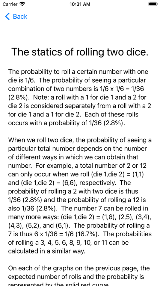 #7. Roll one/two Die/Dice (iOS) 由: Frank Wolfs