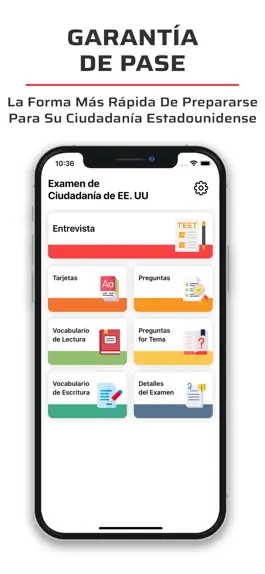 Game screenshot Examen de Ciudadanía de EE. UU mod apk