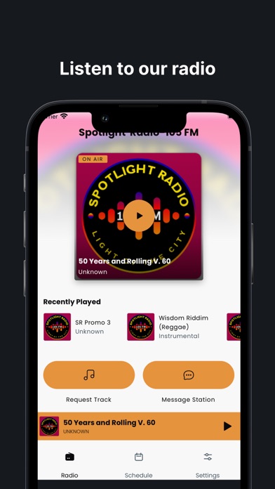 Spotlight  Radio-105 FM Screenshot