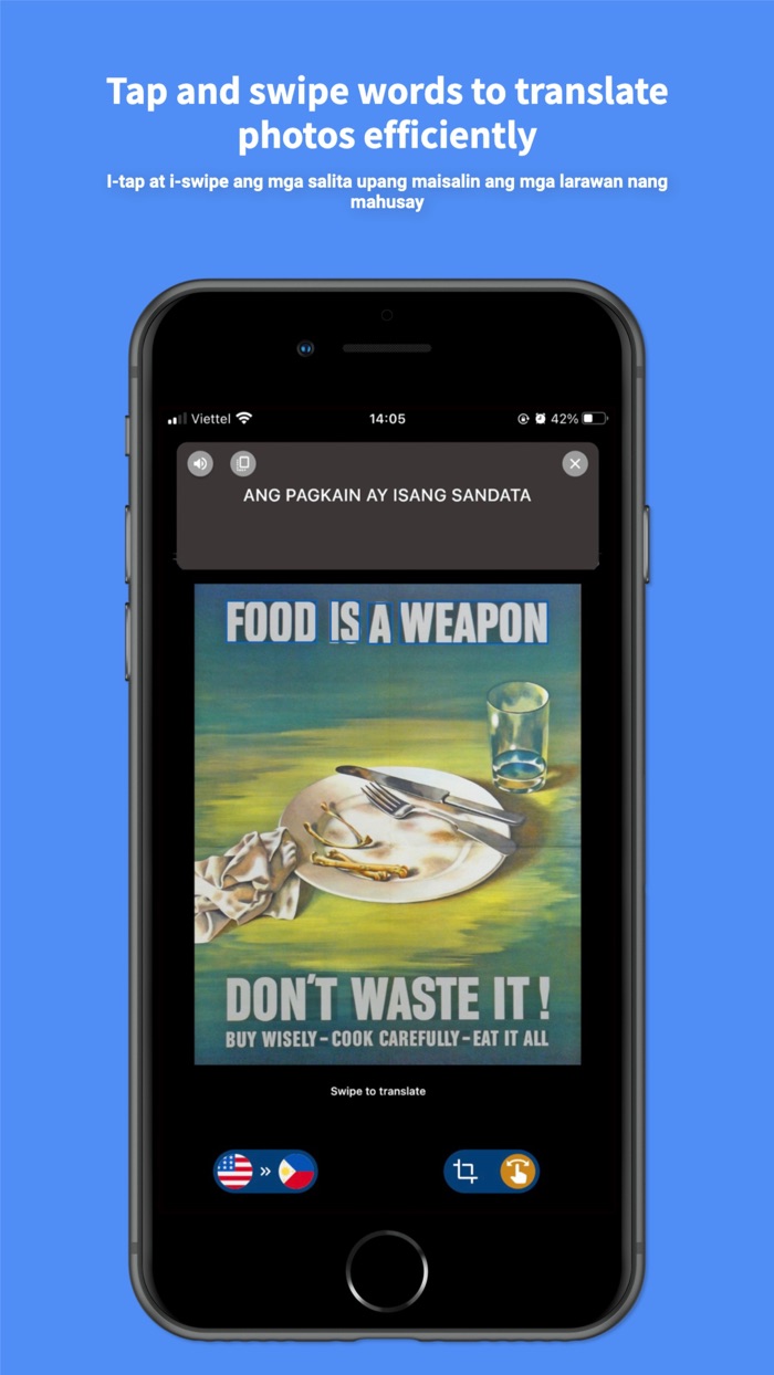 Tagalog - English  Translator