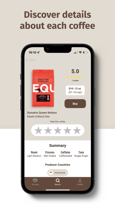 Siip Coffee Screenshot