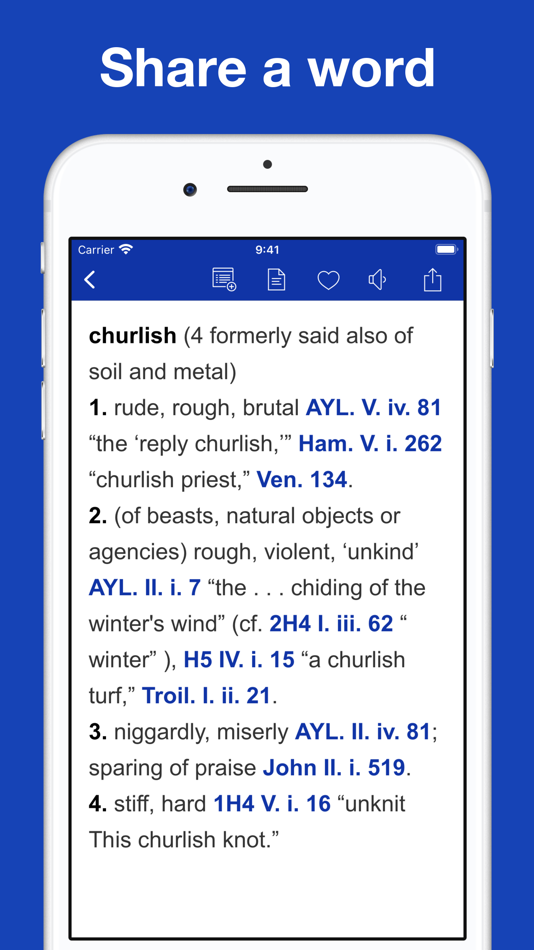 #4. A Shakespeare Glossary (iOS) 由: Trang Hoai