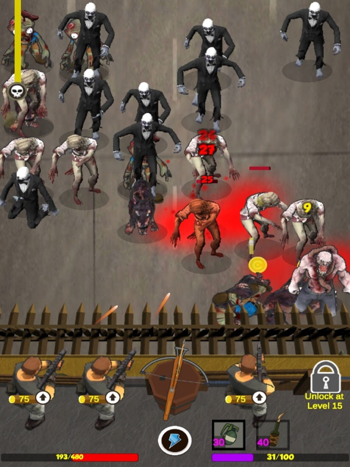 Zombie War - City Defense Game